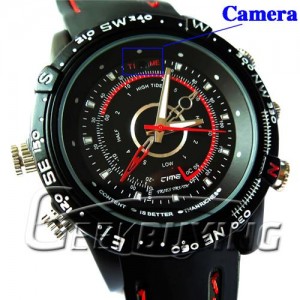 Fashion Waterproof 8GB HD Wrist Watch Style Spy Cam Camera DVR