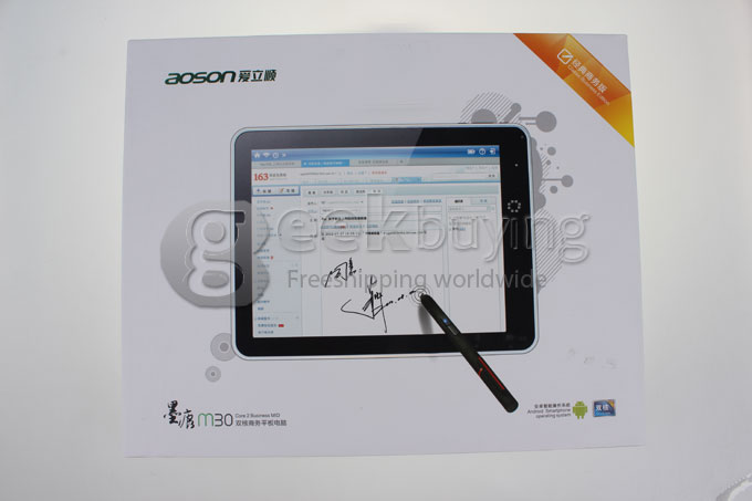 Review of Aoson M30A Handwriting Tablet PC IPS Screen 1024*768