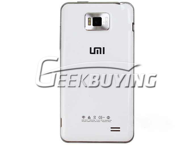 4.5 Inch IPS Screen 720P MTK6577 CPU Review Of UMI X1 Smartphone