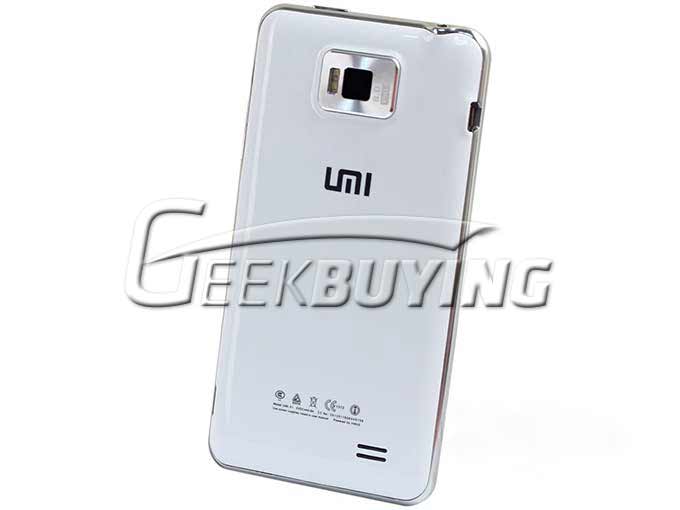 4.5 Inch IPS Screen 720P MTK6577 CPU Review Of UMI X1 Smartphone