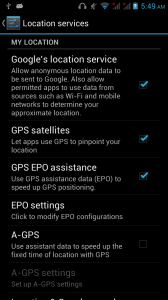 How to use GPS Function on Smart phone Cubot A8809