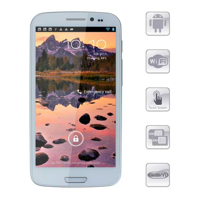 Caesar A9600 ,a Quad Core Smartphone with MTK6589 CPU/5.3 Inch IPS QHD Screen