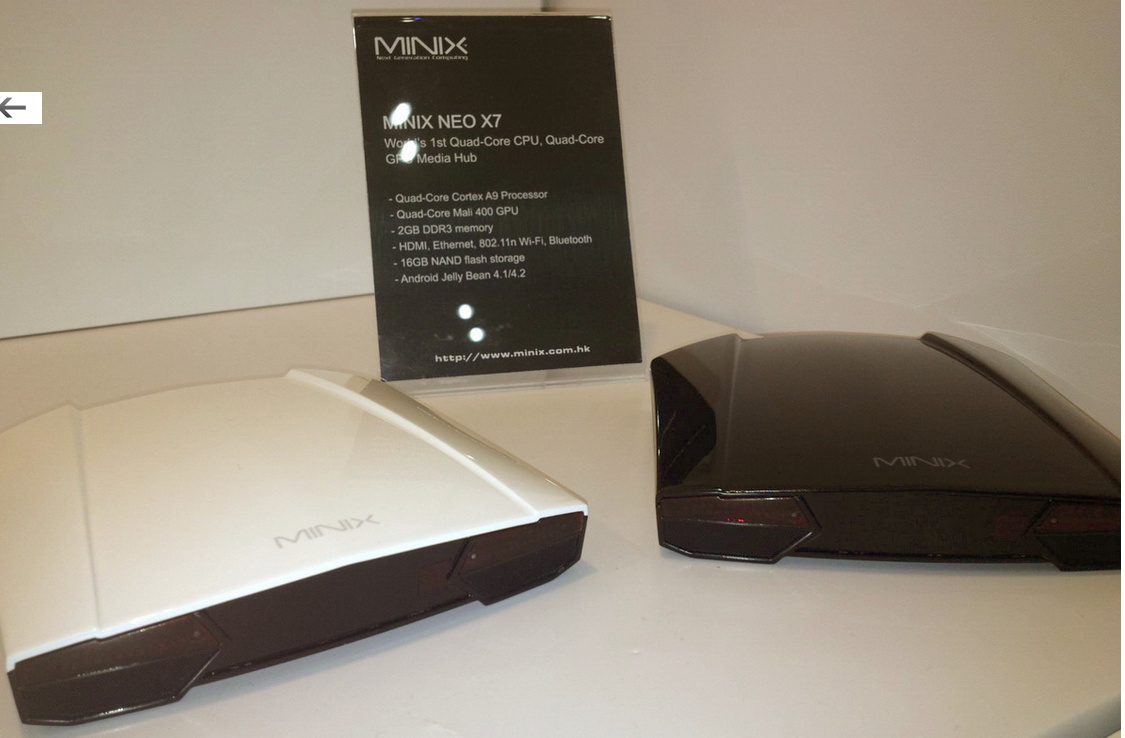 What products does MiniX show us in 2013? New Quad Core Model Neo X7 and X5+ Coming!