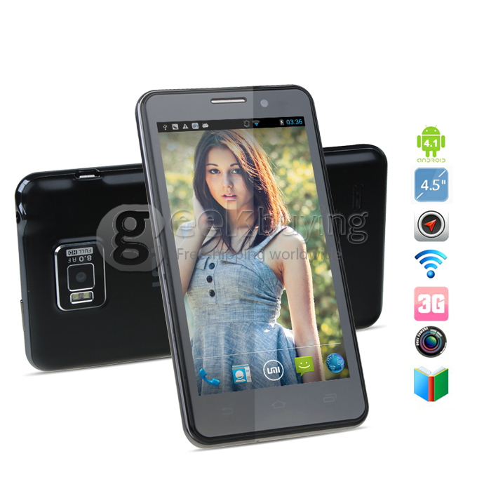UMI X1S, a 4.5&#8221; Quad Core Smartphone with MTK6589 CPU and Gorilla Glass Screen