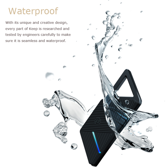 Fashion New Waterproof Anti-Lost Keep Key with Remote Controller
