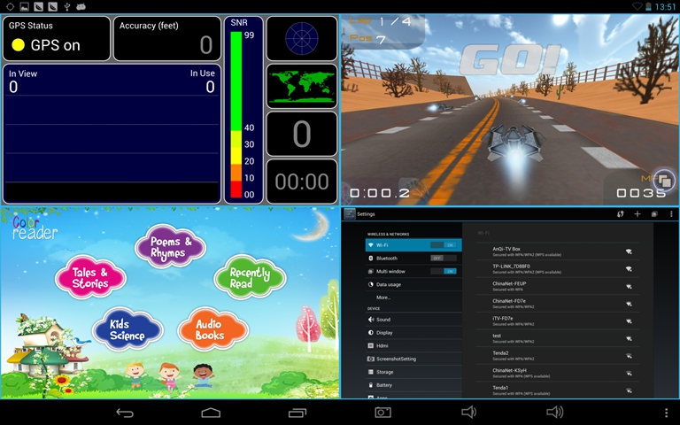 The Multi-window System of Android 4.2.2 Comes to Tablets PiPo M9Pro/M9Pro-3G