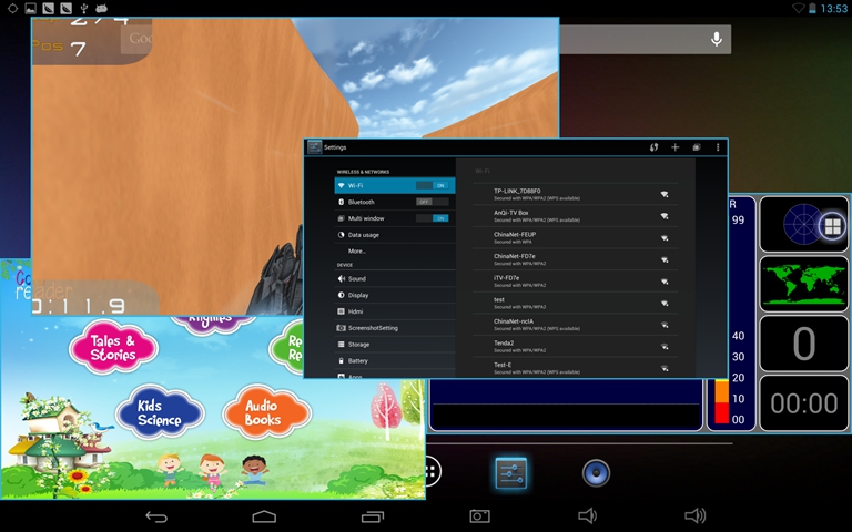 The Multi-window System of Android 4.2.2 Comes to Tablets PiPo M9Pro/M9Pro-3G