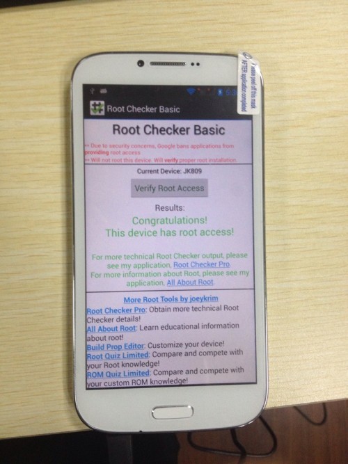 Blackview JK809 Root tool and Root method