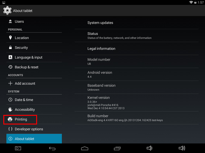 PiPo U8 First Android 4.4 KitKat OS Upgrade Beta Firmware is Coming