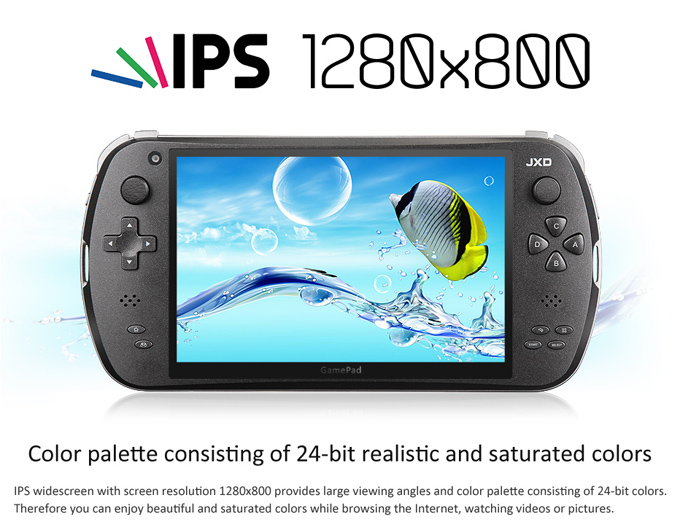 JXD S7800B All in One Android 4.2 OS Game Tablet Stock Firmware Release
