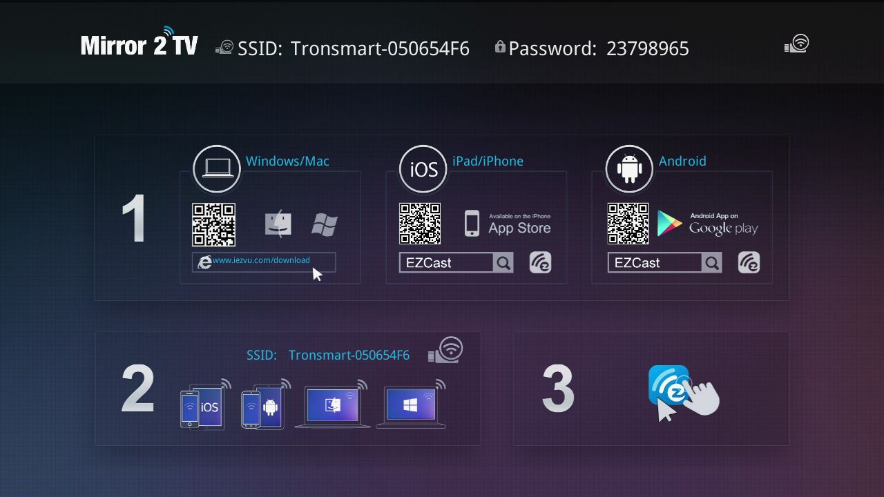 How to use Tronsmart T1000 Mirror2TV Wireless Adapter with your Windows PC?