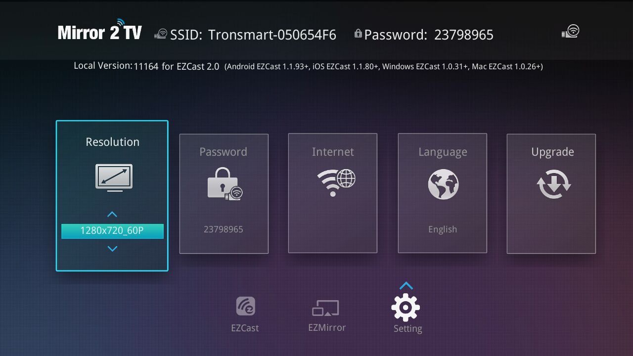 How to use the Tronsmart T1000 Mirror2TV Miracast Dongle with your IOS device, such as iphone/ipad