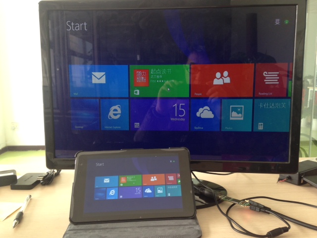 How to use tronsmart t1000 with Dell Venue 8 Pro Win 8.1 Tablet?