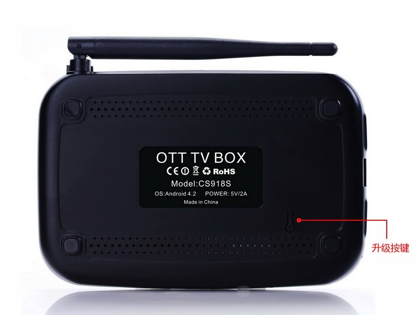 How to update firmware on CS918S allwinner a31s quad core tv box?