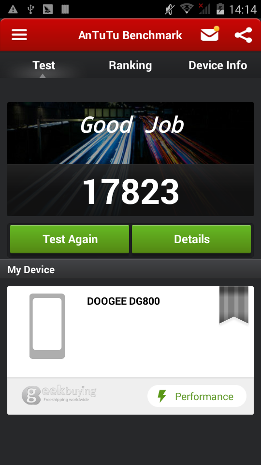 [Product Review]Doogee DG800 4.5inch MTK6582 Quad core IPS QHD Screen Android 4.4.2 OTG OTA Back Touch