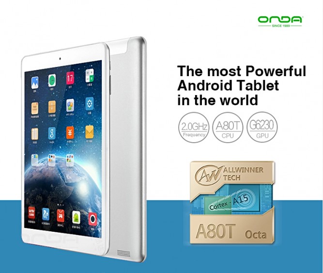Onda V989 A80T Octa Core Android 4.4 OS Tablet PC V2.0 Stock Firmware Released