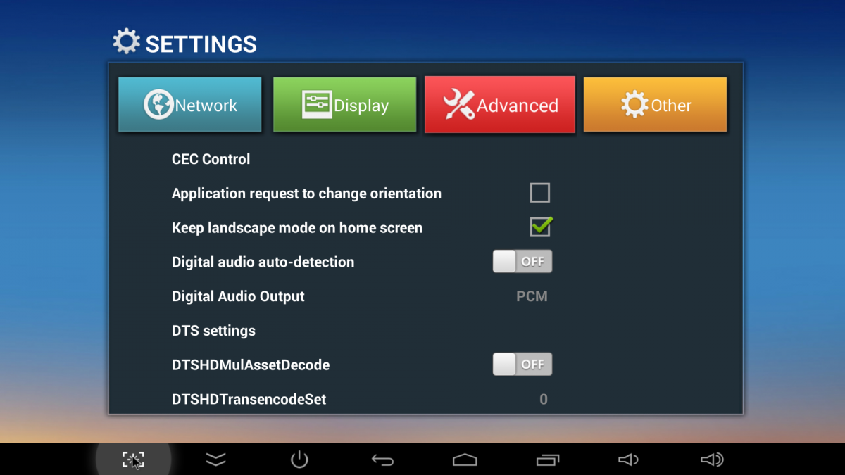 Stock firmware. CEC управление что это.