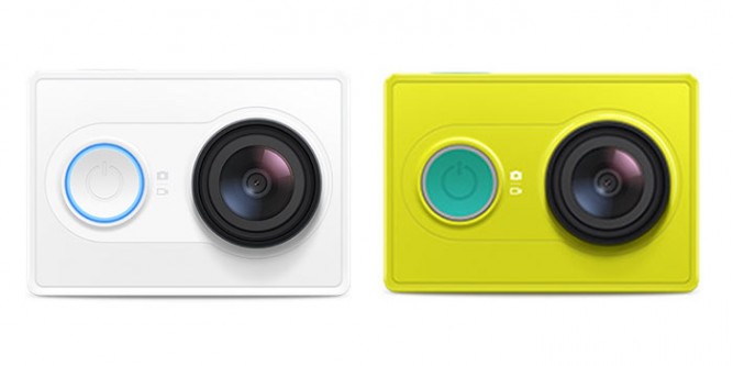 The latest tracking of Xiaomi Yi Action Camera