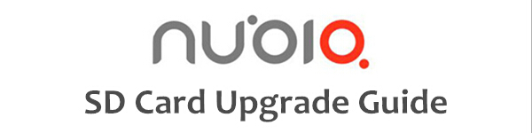 SD Card Upgrade Guide for Nubia Smartphone