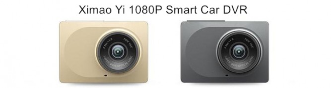 The Newest Xiaomi Yi Smart Car DVR International Version Compare With Chinese Version