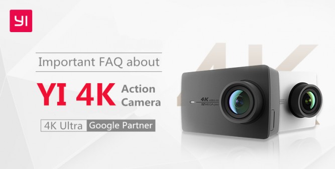 FAQ about YI 4K Action Camera 2 &#8211; Keep Updating