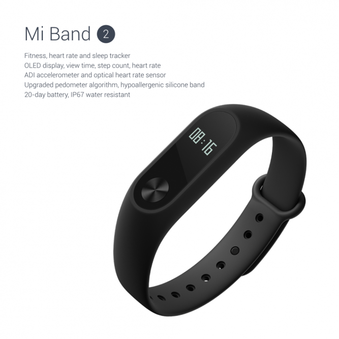 Xiaomi Mi Band 2 Going on Sale on 7 June