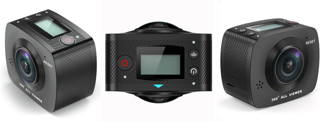 Elephone ELECAM 360 Mini VR Camera 360 Degrees Action Camera