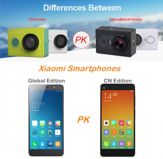 Xiaomi Products Versions Compare: Differences between International and Chinese Version