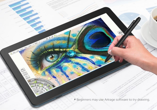 Cube i7 Book with Wacom Stylus — Create Your Own Unique Digital Work