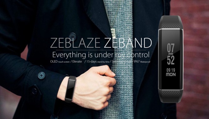 Zeblaze ZeBand Smartband: A New Challenge to Xiaomi Mi Band 2