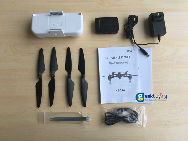 Hubsan X4 AIR Pro H501A Unboxing