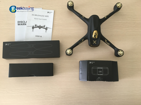 Hubsan X4 AIR Pro H501A Unboxing