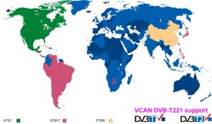 World Wide Digital TV Standards