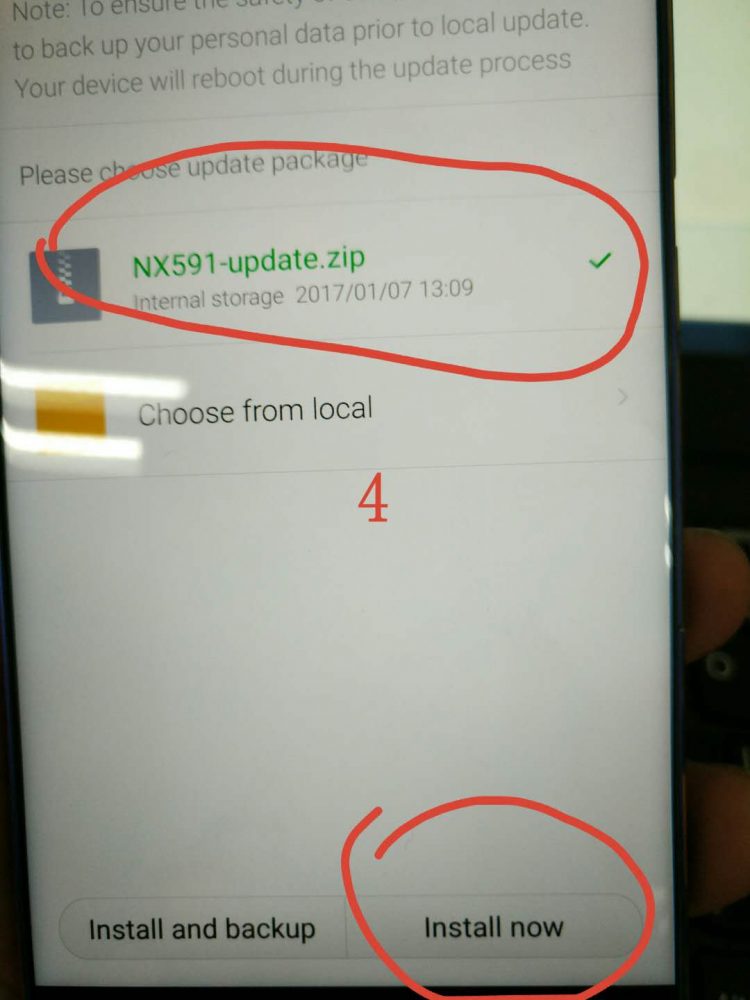 ZTE Nubia Z17 Lite Global Version ROM Firmware Updated on 201802023