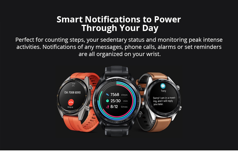 Notifications on huawei watch on sale gt