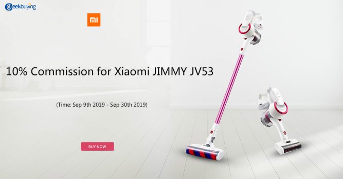 10% Commission for Xiaomi JIMMY JV53