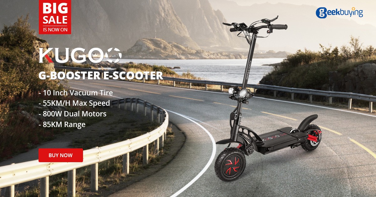 KUGOO Electric Scooters In GeekBuying Black Friday Action