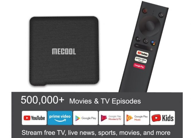 Google Certified MECOOL KM1 Amlogic S905X3 Android 9.0 TV BOX NETFLIX APK Download