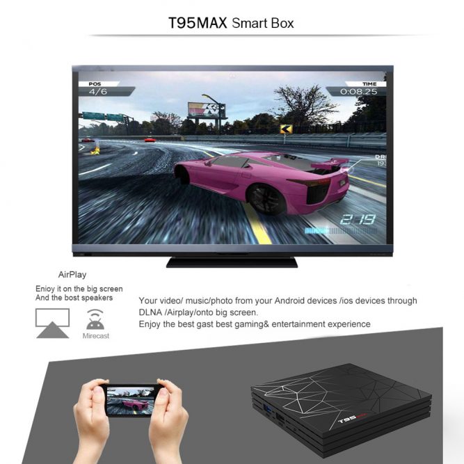 T95 MAX Allwinner H6 6K Android TV Box Firmware Update 20200905