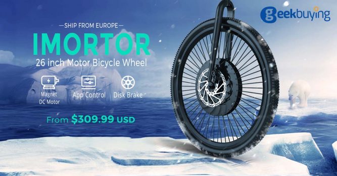 UP TO 8% COMMISSION FOR iMORTOR INTELLIGENCE BICYCLE WHEEL
