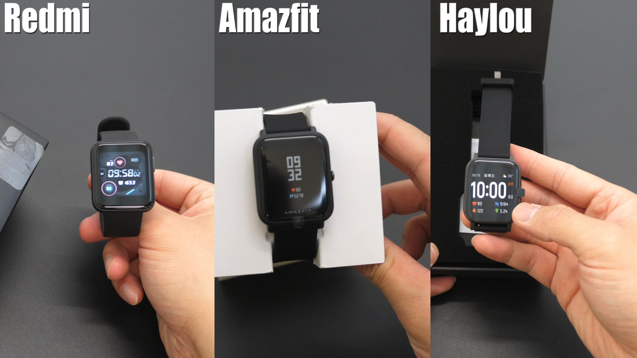 Redmi Watch Amazfit Bip and Haylou LS02 Which One Should You