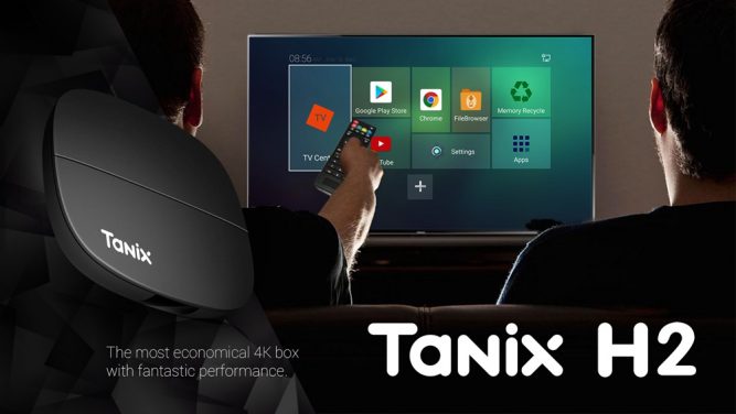 TANIX H2 Hi3798M V110 64 Bit Android 9.0 4K TV BOX Firmware Update 20210122