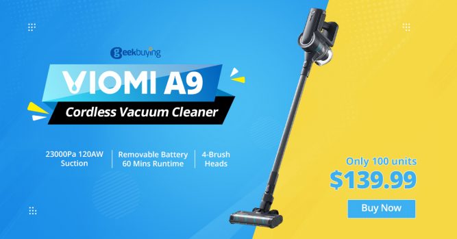Lowest Prices for Xiaomi VIOMI Vacuum Cleaners and Commission Rate Increased!
