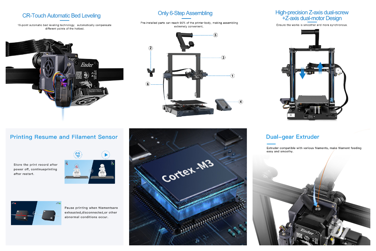 Creality Ender-3 S1 Pro: What are the upgrades over the Ender-3 S1?