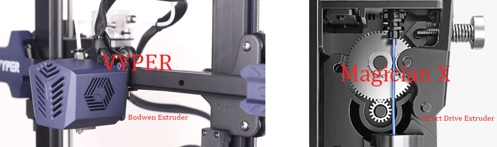 Direct drive extruder for anycubic vyper