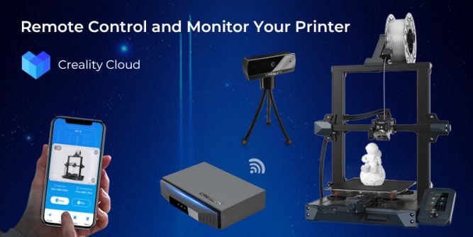 Control and monitor your 3d printer remotely
