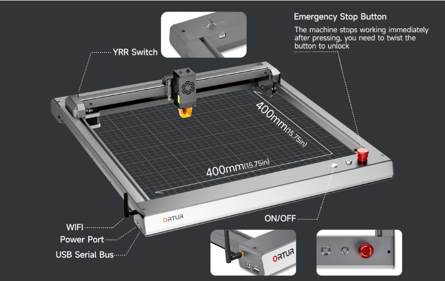 Flagship ORTUR Laser Master 3 &#8211; Fastest, Smartest, Safest