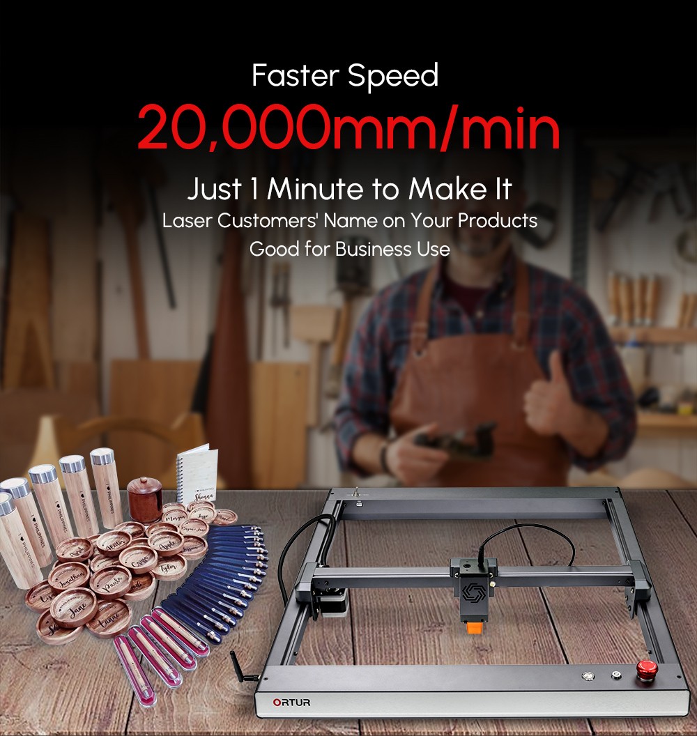 Flagship ORTUR Laser Master 3 &#8211; Fastest, Smartest, Safest