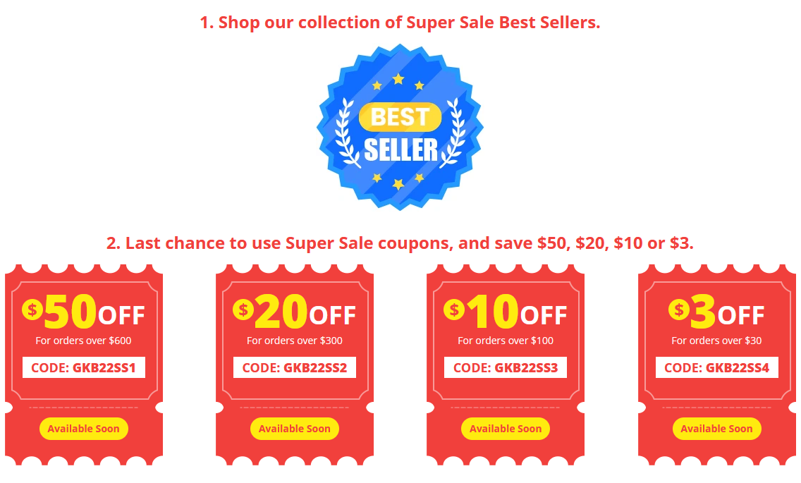 September Super Sale 2022