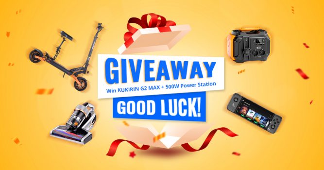 Win KUKIRIN G2 MAX &#038; FlashFish Power station to be Your Busy Season Gift!